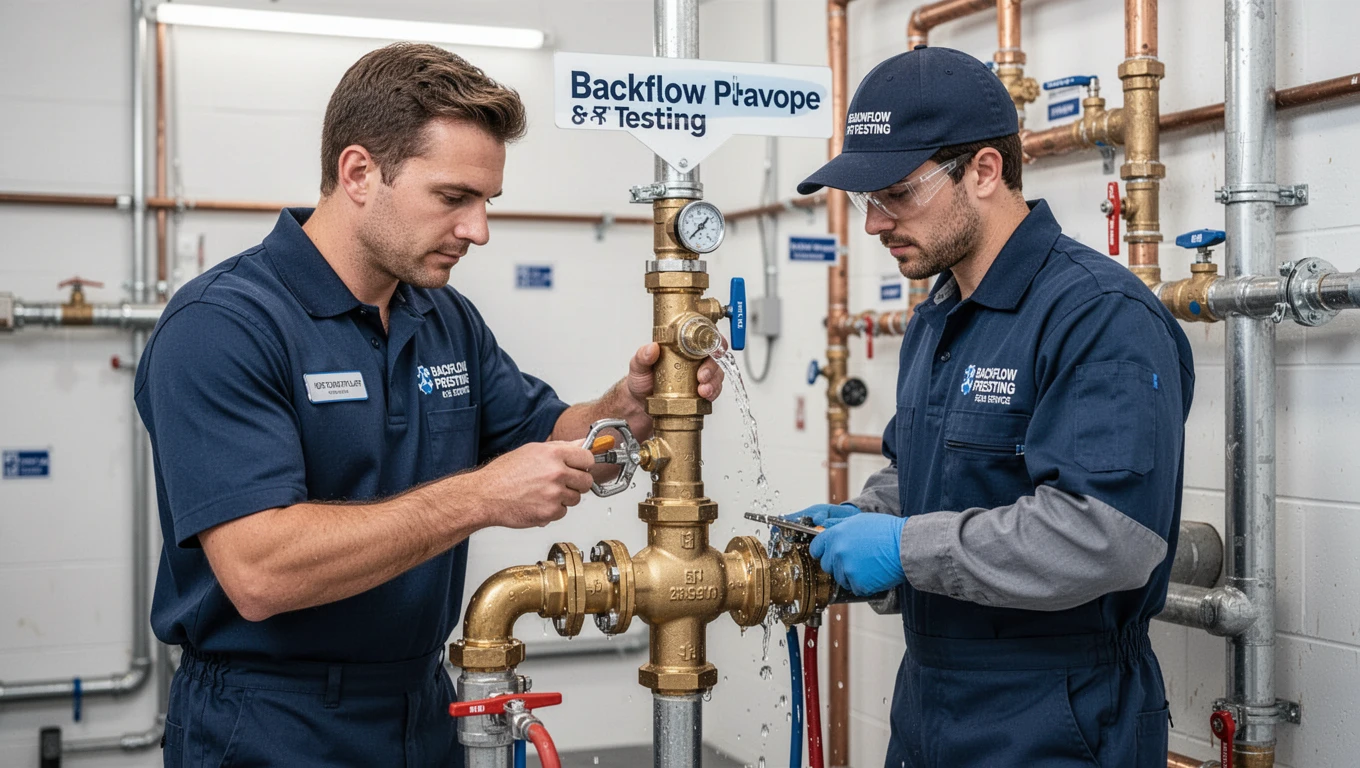 Backflow Prevention & Testing